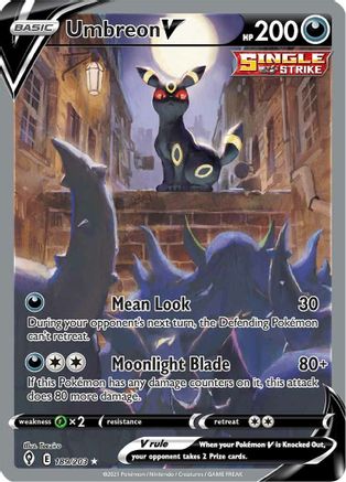 Umbreon V 189/203 - Evolving Skies Holofoil - Poke-Collect