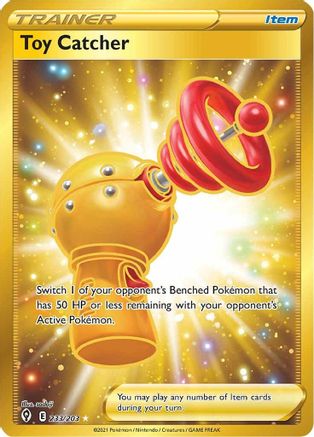 Toy Catcher 233/203 - Evolving Skies Holofoil - Poke-Collect