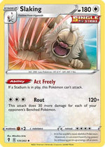 Slaking 131/203 - Evolving Skies Reverse Holofoil - Poke-Collect