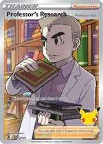 Professor's Research (Professor Oak) 24/25 - Celebrations Holofoil - Poke-Collect