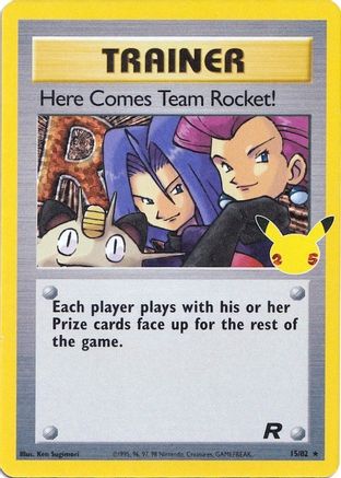 Here Comes Team Rocket! 15 - Celebrations Classic Collection Holofoil - Poke-Collect