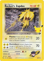 Rocket's Zapdos 15 - Celebrations Classic Collection Holofoil - Poke-Collect