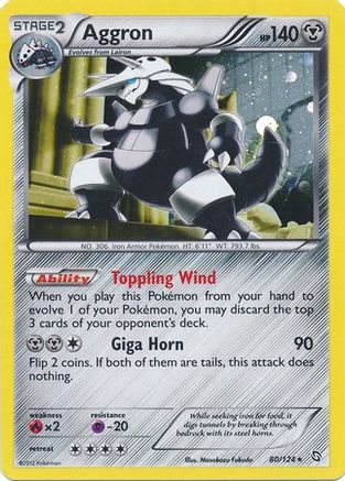 Aggron (Cosmos Holo) 80 - Blister Exclusives Holofoil - Poke-Collect
