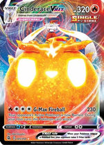 Cinderace VMAX 45/264 - Fusion Strike Holofoil - Poke-Collect