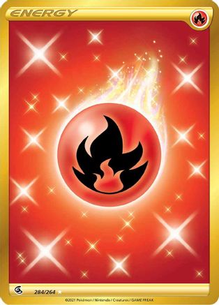 Fire Energy 284/264 - Fusion Strike Holofoil - Poke-Collect