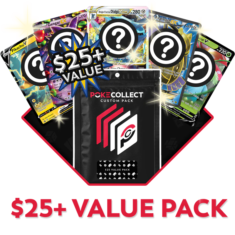 Pokemon $25+ Value Pack - Poke-Collect