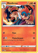 Monferno 25/172 - Brilliant Stars Reverse Holofoil - Poke-Collect