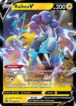 Raikou V 48/172 - Brilliant Stars Holofoil - Poke-Collect