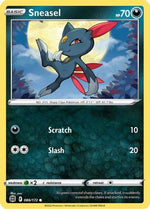 Sneasel 86/172 - Brilliant Stars Reverse Holofoil - Poke-Collect