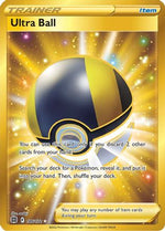 Ultra Ball 186/172 - Brilliant Stars Holofoil - Poke-Collect