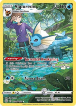 Vaporeon TG02/30 - Brilliant Stars Trainer Gallery Holofoil - Poke-Collect