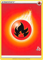 Fire Energy (#38 Cinderace Stamped) - Battle Academy 2022 - Poke-Collect