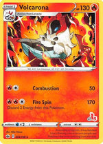 Volcarona - 024/198 (#27 Cinderace Stamped) 24 - Battle Academy 2022 - Poke-Collect
