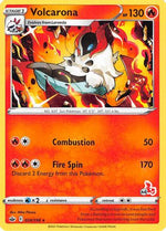 Volcarona - 024/198 (#44 Cinderace Stamped) 24 - Battle Academy 2022 - Poke-Collect