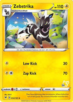 Zebstrika - 054/185 (#34 Pikachu Stamped) 54 - Battle Academy 2022 - Poke-Collect