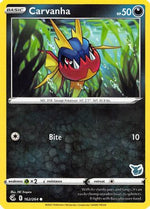 Carvanha - 162/264 (Eevee Stamped) 162 - Battle Academy 2022 - Poke-Collect