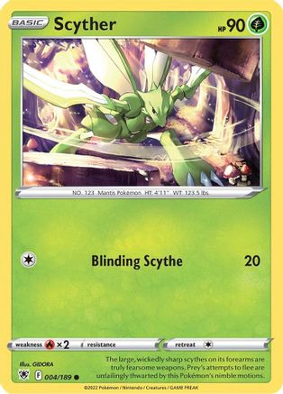 Scyther (004) 4/189