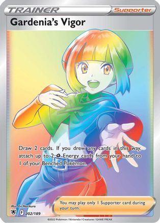Gardenia's Vigor 202/189 - Astral Radiance Holofoil - Poke-Collect