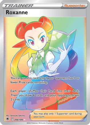Roxanne 206/189 - Astral Radiance Holofoil - Poke-Collect