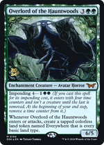 Overlord of the Hauntwoods (PRE-194) - Duskmourn: House of Horror Promos: (enchantment) Foil - Poke-Collect