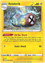 Eelektrik 60/196 - Lost Origin Reverse Holofoil - Poke-Collect