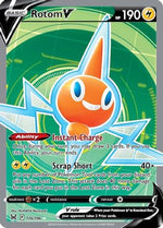 Rotom V 176/196 - Lost Origin Holofoil - Poke-Collect