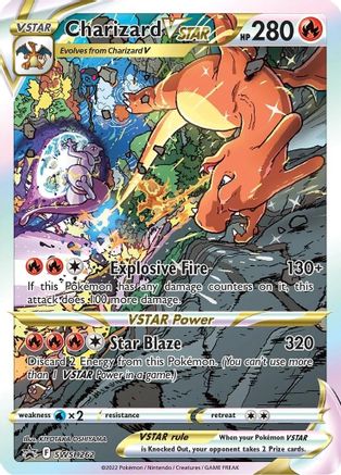 Charizard VSTAR SWSH262/307 - SWSH Black Star Promos Holofoil - Poke-Collect