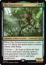 The Swarmweaver (PPDSK-236) - Duskmourn: House of Horror Promos Foil - Poke-Collect