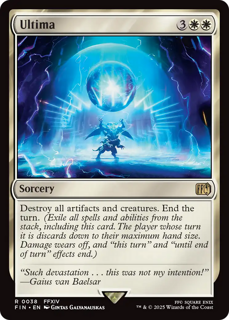 Ultima (FIN-038) - FINAL FANTASY - Poke-Collect