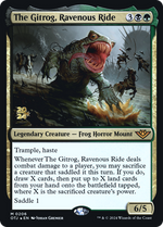 The Gitrog, Ravenous Ride (PRE-206) - Outlaws of Thunder Junction Promos Foil - Poke-Collect