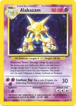 Alakazam 1/102 - Base 1st Edition Holofoil - Poke-Collect