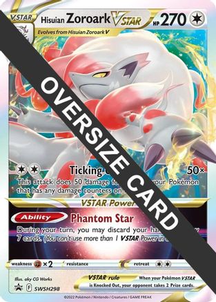 Hisuian Zoroark VSTAR - SWSH298 SWSH298