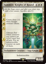 Summon: Knights of Round (FIN-036) - FINAL FANTASY: (enchantment) Foil - Poke-Collect