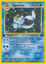 Vaporeon 12/64 - Jungle 1st Edition Holofoil - Poke-Collect