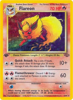 Flareon 3/64 - Jungle Unlimited Holofoil - Poke-Collect