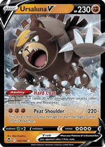 Ursaluna V 102/195 - Silver Tempest Holofoil - Poke-Collect