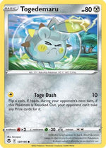Togedemaru 127/195 - Silver Tempest Reverse Holofoil - Poke-Collect