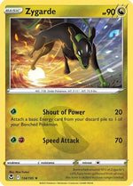Zygarde 134/195 - Silver Tempest Reverse Holofoil - Poke-Collect