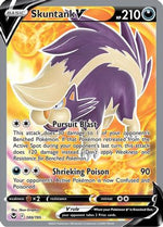 Skuntank V 180/195 - Silver Tempest Holofoil - Poke-Collect