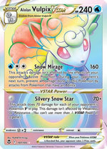 Alolan Vulpix VSTAR 197/195 - Silver Tempest Holofoil - Poke-Collect