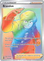 Brandon 203/195 - Silver Tempest Holofoil - Poke-Collect