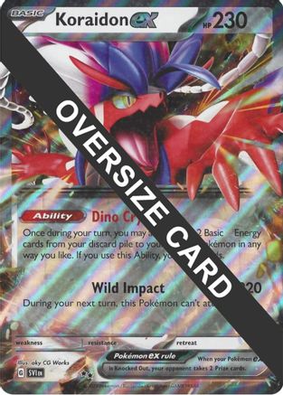 Koraidon ex 125 - Jumbo Cards Holofoil - Poke-Collect