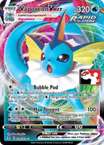Vaporeon VMAX 30 - Prize Pack Series Cards Holofoil - Poke-Collect
