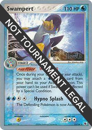 Swampert - 2004 (Reed Weichler) 13 - World Championship Decks - Poke-Collect