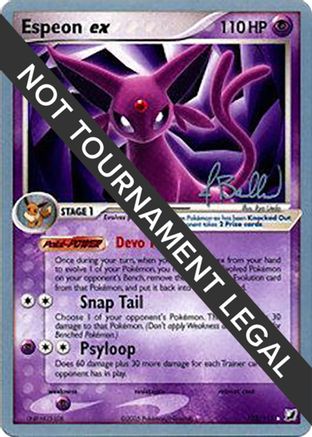 Espeon ex - 2006 (Jimmy Ballard) 102 - World Championship Decks - Poke-Collect