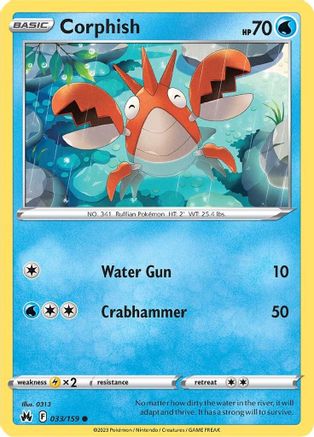 Corphish 33/159