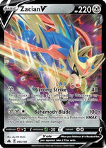 Zacian V 95/159 - Crown Zenith Holofoil - Poke-Collect