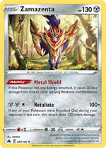 Zamazenta 97/159 - Crown Zenith Reverse Holofoil - Poke-Collect