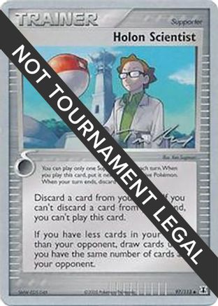 Holon Scientist - 2007 (Tom Roos) 97 - World Championship Decks - Poke-Collect
