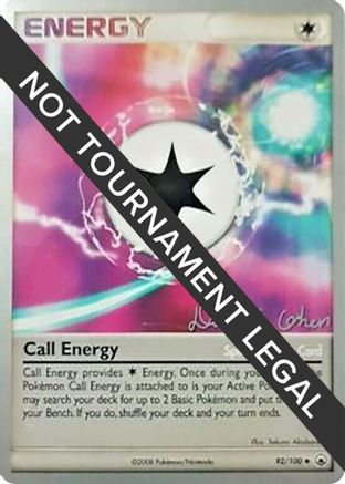 Call Energy - 2009 (David Cohen) 92 - World Championship Decks - Poke-Collect